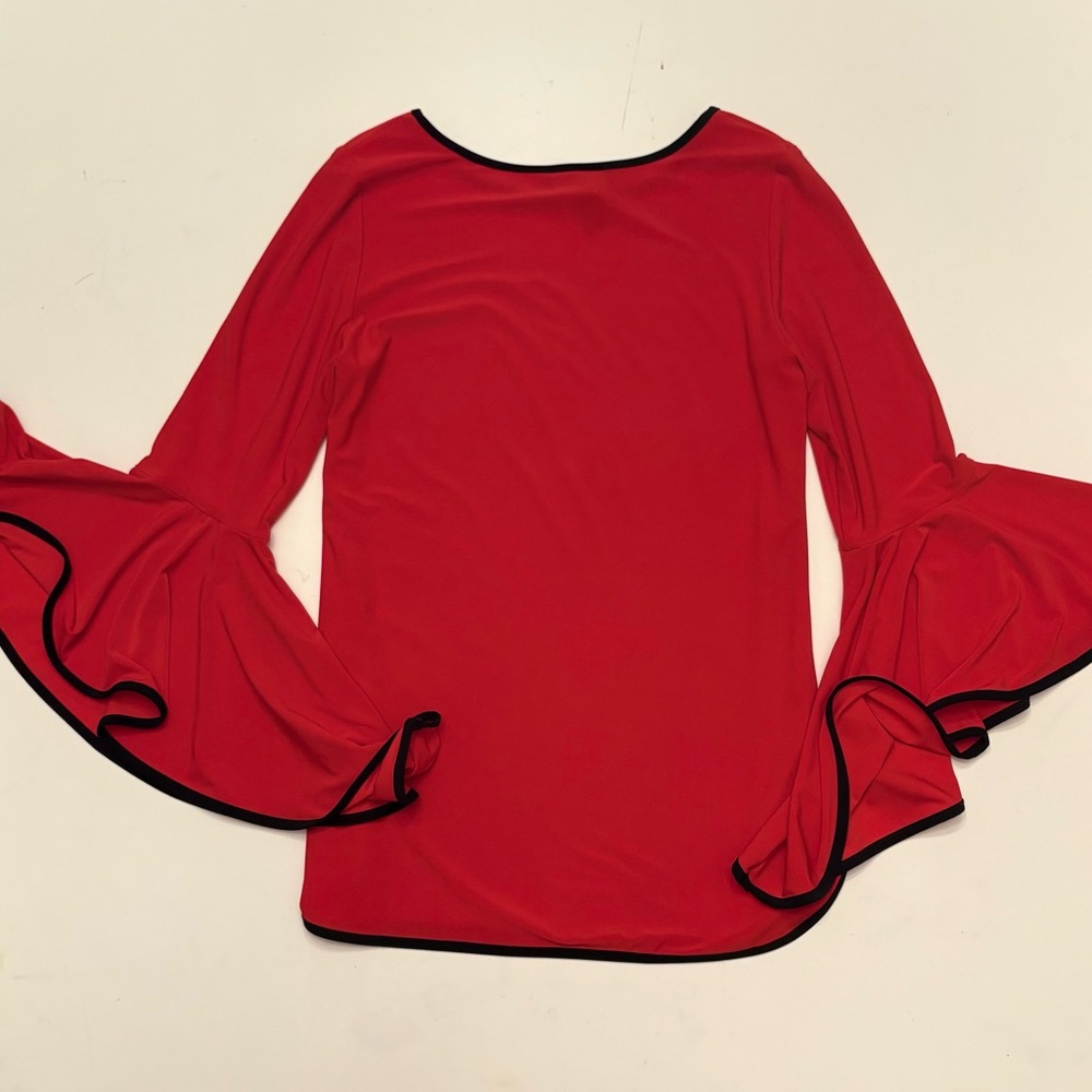 Frank Lyman Design Scarlet Fabric